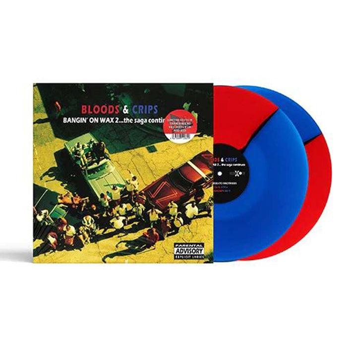 Bloods & Crips Bangin' On Wax 2...The Saga Continues Vinyl LP Red & Blue Colour RSD 2026
