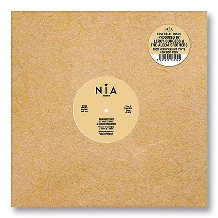 A High Frequency Summertime 12" Vinyl Single Manilla Sleeve + Sticker RSD 2026