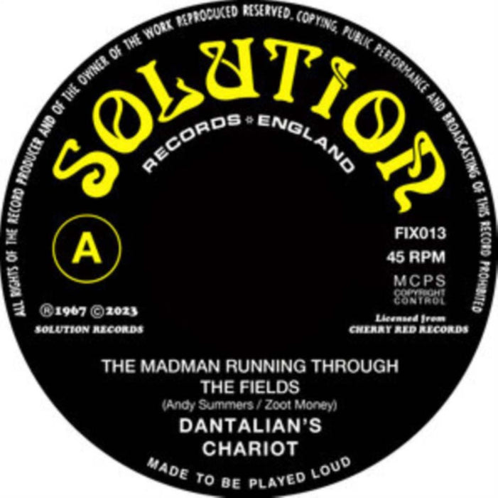 Dantalian'S Chariot The Madman Running Through The Fields 7" Vinyl Single 2025