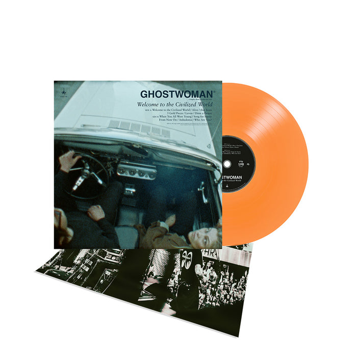 Ghostwoman Welcome to the Civilized World Vinyl LP Indies Orange Colour 2025