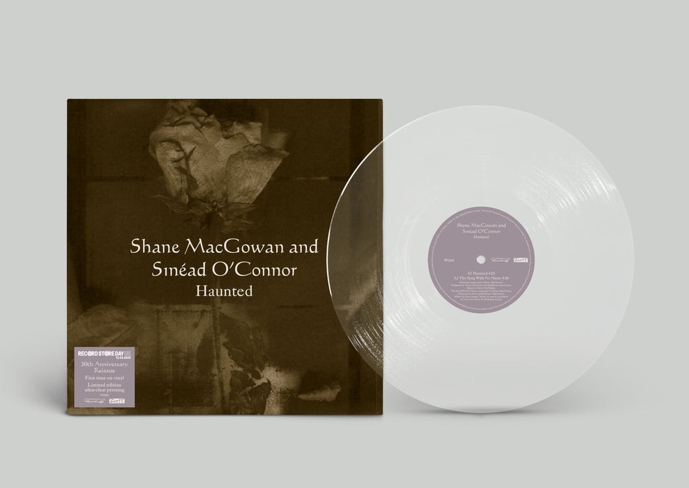 Shane MacGowan & Sinead O'Connor Haunted Vinyl LP Clear Colour RSD 2025