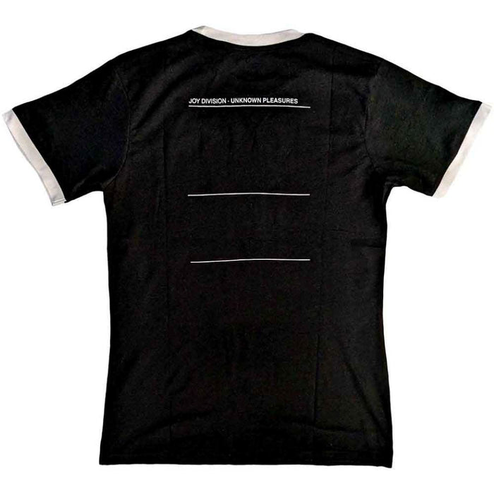 Joy Division Unknown Pleasures Ringer Black Medium T-Shirt
