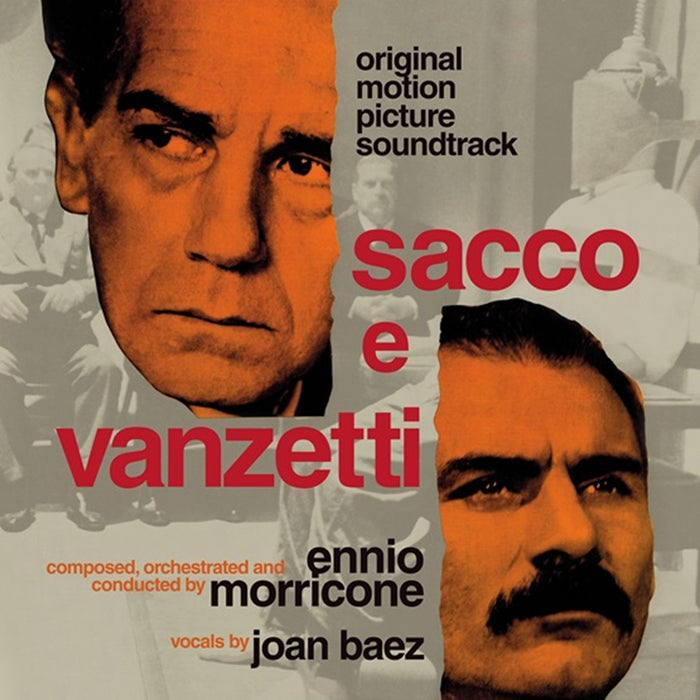 Ennio Morricone (feat Joan Baez) Sacco e Vanzetti OST Vinyl LP Clear Colour RSD 2024