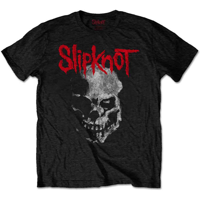 Slipknot Gray Chapter Skull Black Large Unisex T-Shirt