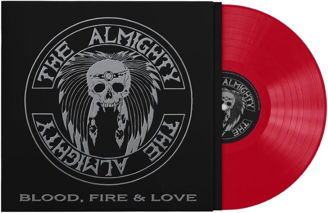 The Almighty Blood, Fire & Love Vinyl LP Red Colour 2023