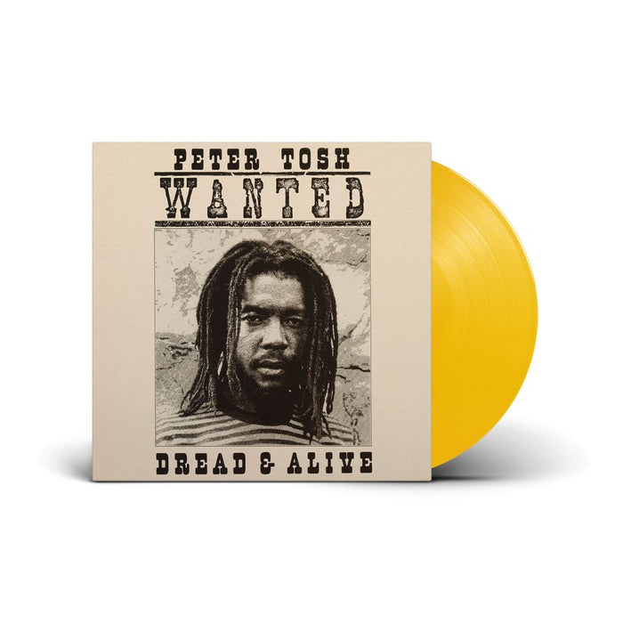 Peter Tosh Wanted Dread & Alive Vinyl LP Recycled Yellow Colour Due Out 10/01/25