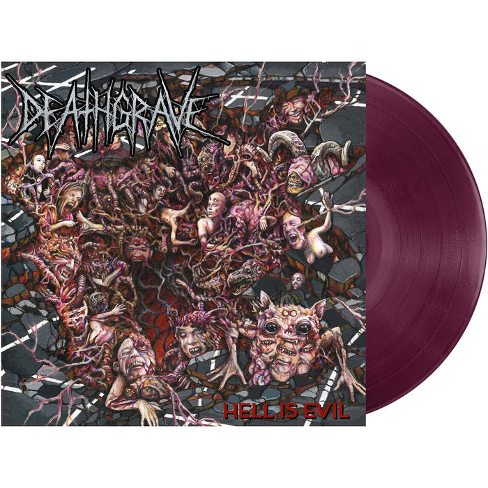 Deathgrav Hell Is Evil Vinyl LP Deep Purple Colour Due Out 21/08/26