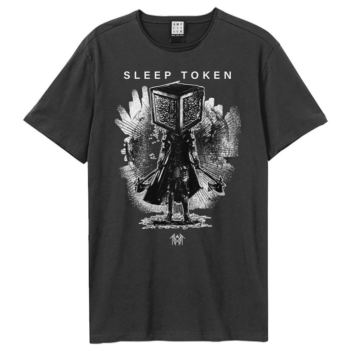 Sleep Token Axe Samarui Amplified Vintage Charcoal Large Unisex T-Shirt