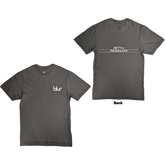 Blur Parklife Charcoal Grey Small T-Shirt