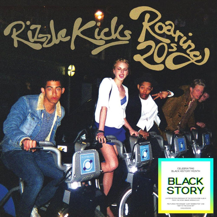 Rizzle Kicks Roaring 20s Vinyl LP BLACK STORY Yellow Colour 2024