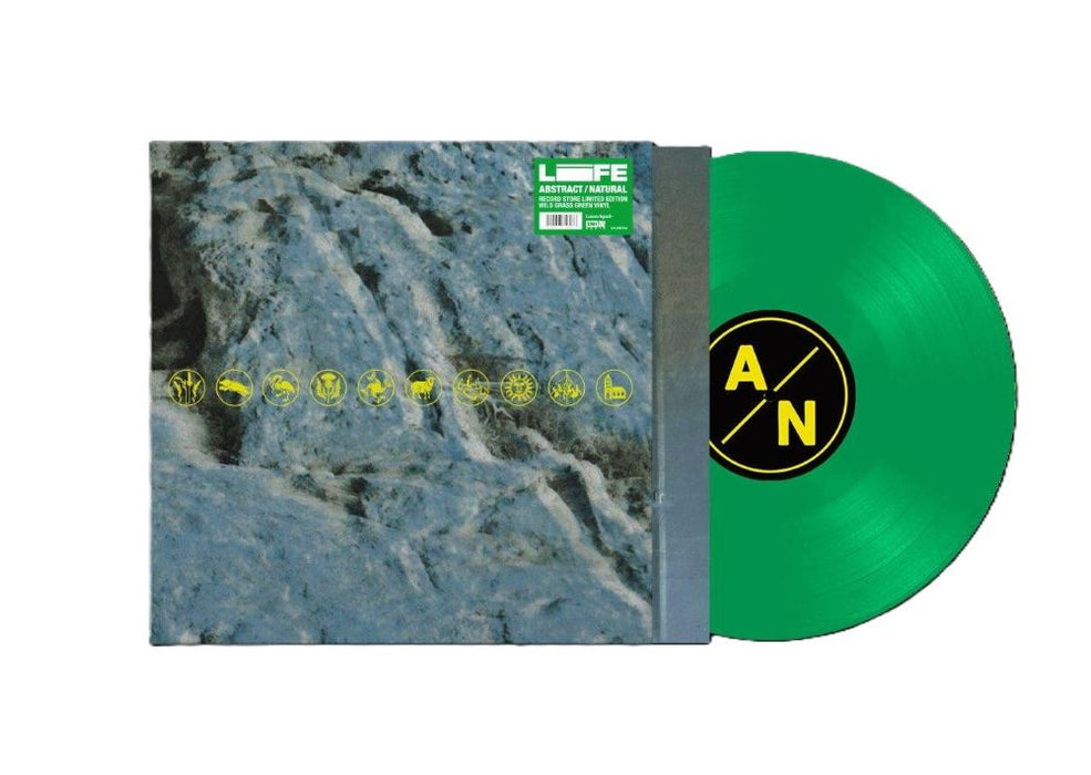LIFE Abstract Natural Vinyl LP Indies Green Colour Due Out 19/06/26