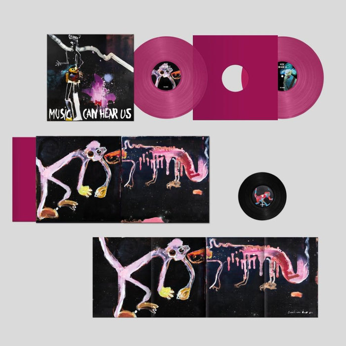 DJ Koze Music Can Hear Us Vinyl LP Magenta Colour + 7" 2025