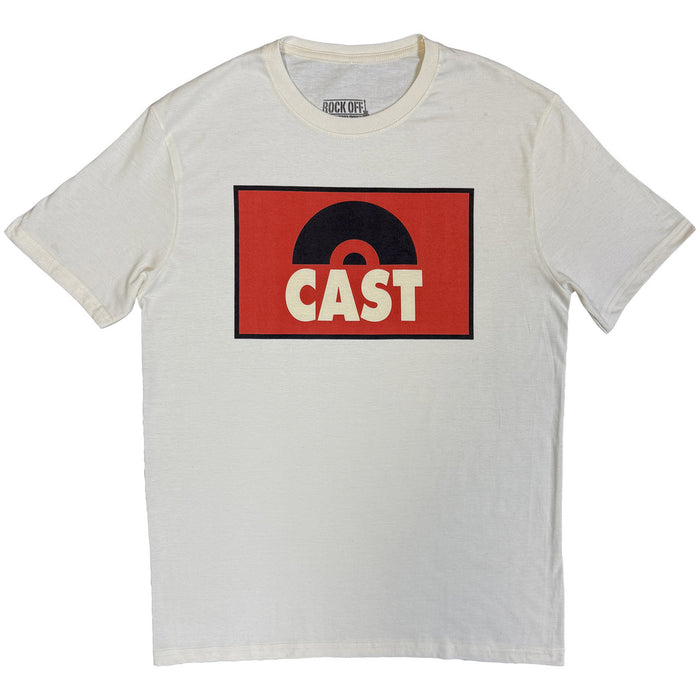 Cast Square Logo Natural Colour Large T-Shirt