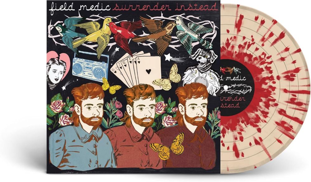 Field Medic Surrender Instead Vinyl LP Bone With Red Splatter Colour 2025