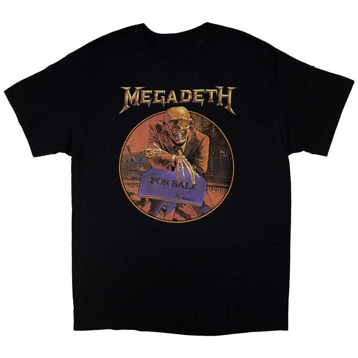 Megadeth Pease Sells Black Large T-Shirt