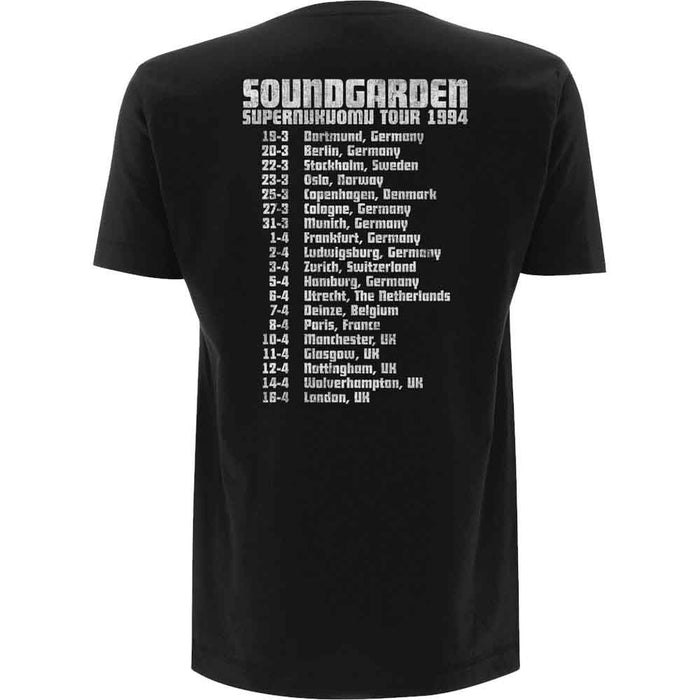 Soundgarden Superunknown Tour 94 Black Medium T-Shirt