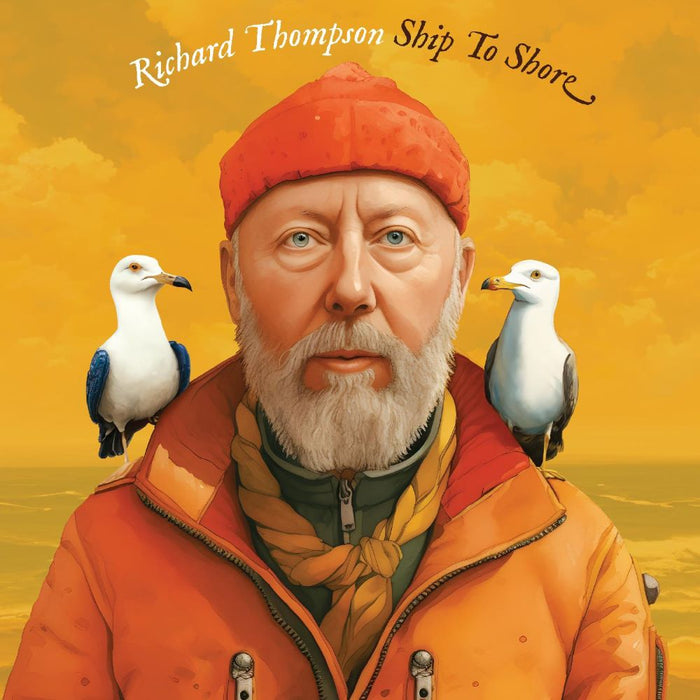 Richard Thompson Ship To Shore Vinyl LP Indies Marbled Yellow Colour 2024