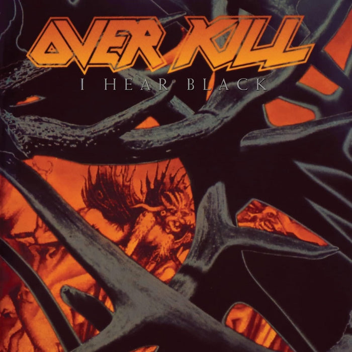 Overkill I Hear Black Vinyl LP Orange with Black Marble Colour 2023