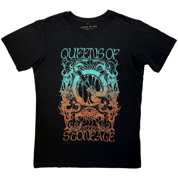 Queens Of The Stone Age Montage Black XX-Large T-Shirt