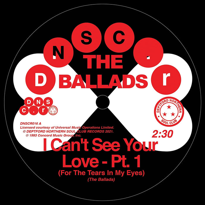 The Ballads I Cant See Your Love Vinyl 7" Single 2021