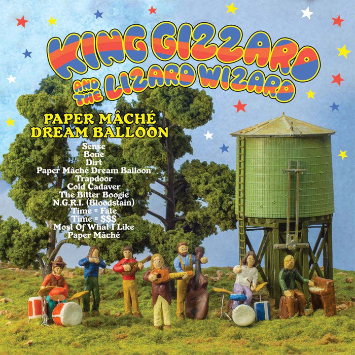 King Gizzard & The Lizard Wizard  Paper Mâché Dream Balloon Vinyl LP Black Bio Colour 2025