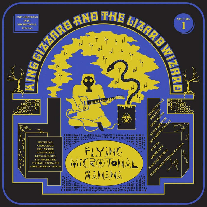 King Gizzard & The Lizard Wizard Flying Microtonal Banana Biovinyl Reissue Vinyl LP
