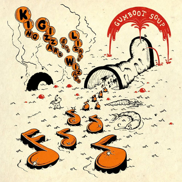 King Gizzard & The Lizard Wizard Gumboot Soup Vinyl LP Black Bio Colour 2025