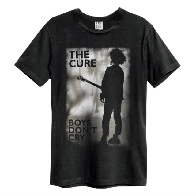 The Cure Boys Dont Cry Amplified Black Small Unisex T-Shirt