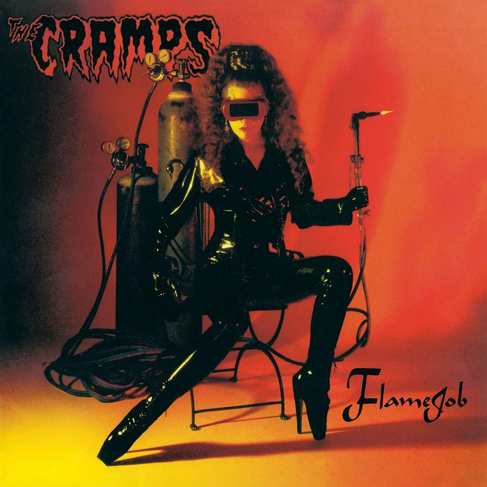 Cramps Flamejob Vinyl LP Blue Colour 2023