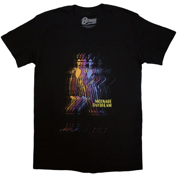 David Bowie Moonage Daydream Black Large T-Shirt