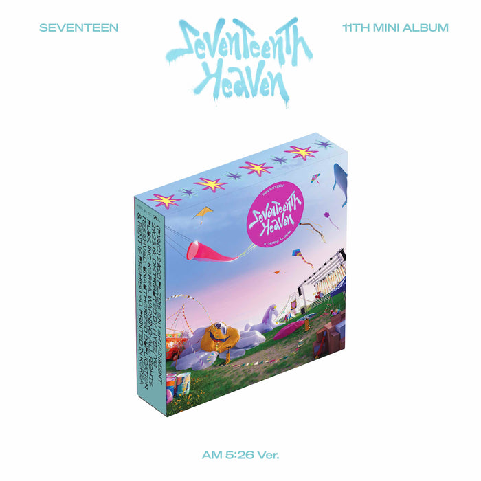 SEVENTEEN 11th Mini Album 'SEVENTEENTH HEAVEN' [AM 5:26 Ver.] CD 2023