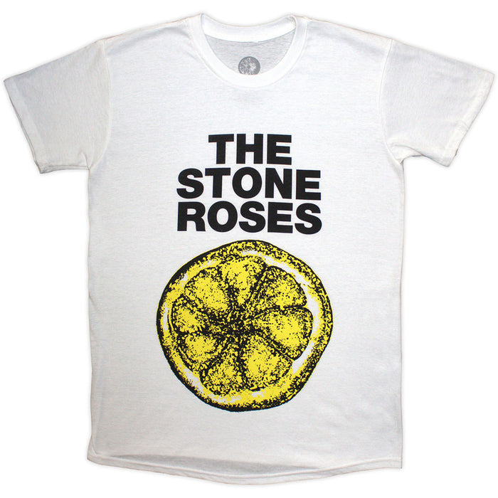 The Stone Roses Lemon 1989 Tour White Large T-Shirt