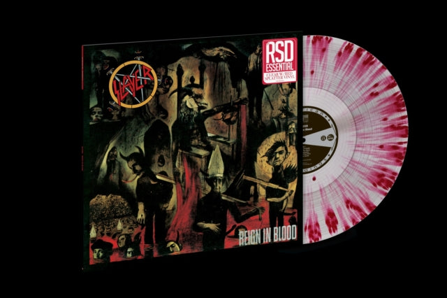 Slayer Reign In Blood Vinyl LP Clear/ Red Splatter 2024