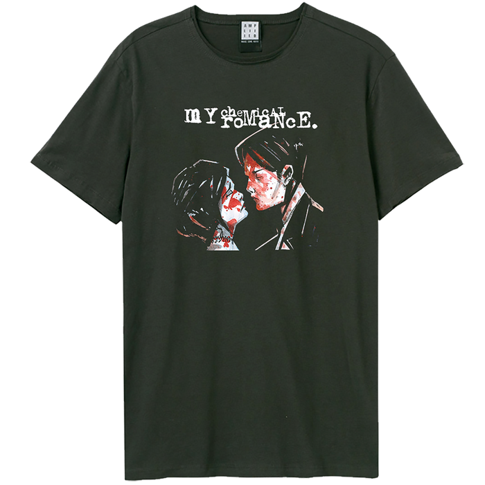 My Chemical Romance Three Cheers Amplified Charcoal X-Large T-Shirt