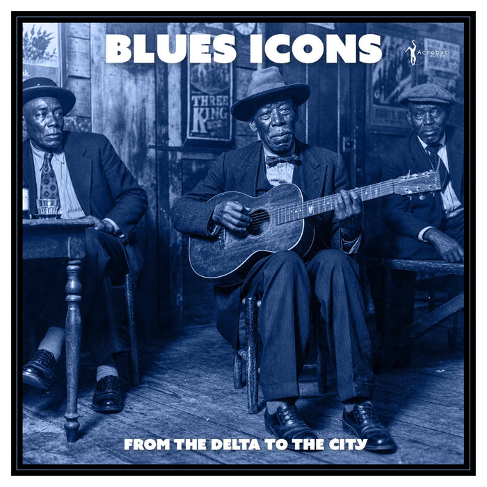 VARIOUS ARTISTS Blues Icons: From The Delta To The City Vinyl LP Misty Blue Colour NAD 2026 Due Out 17/10/26