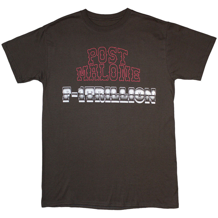Post Malone F-1 Trillion Charcoal Grey Small T-Shirt