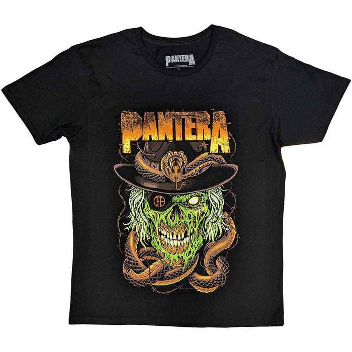 Pantera Snake & Skull Black XX-Large Unisex T-Shirt