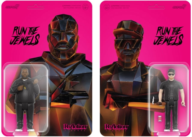 Super7 Run The Jewels Dangerous Killer Mike And El-P ReAction Figure Collection