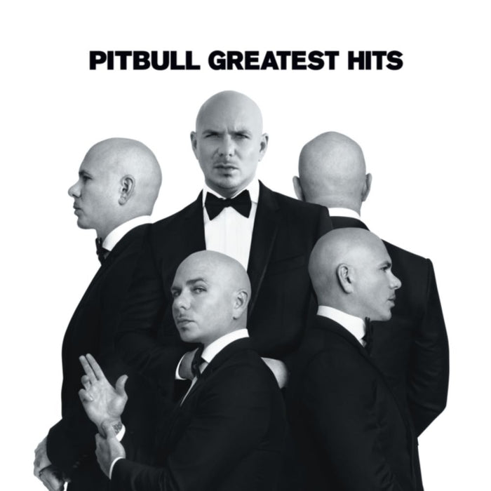 Pitbull Greatest Hits Vinyl LP 2024 Black & Swirl Colour 2024