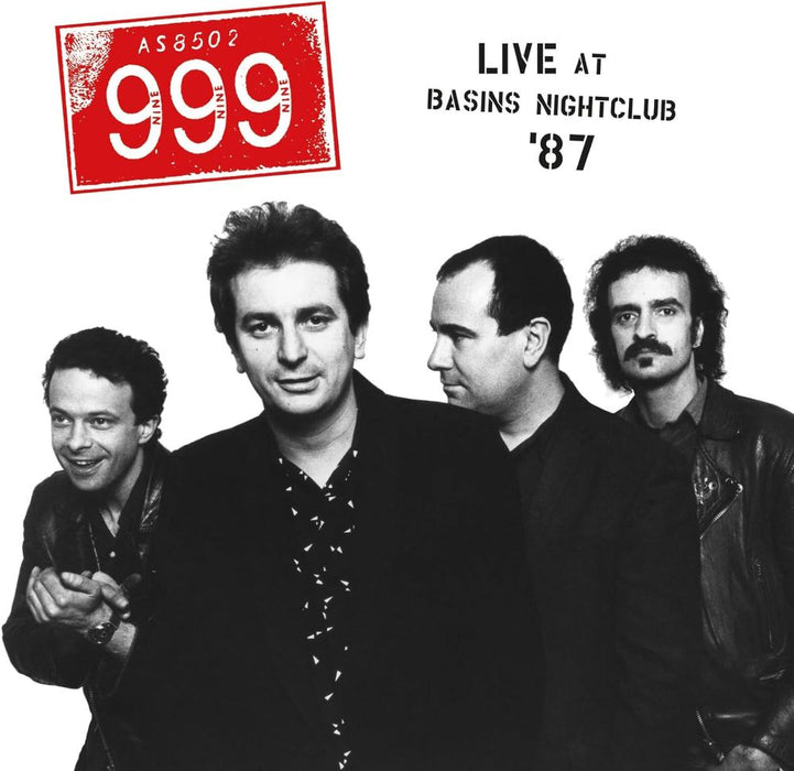 999 Live At The Basins Nightclub '87 Vinyl LP 2025