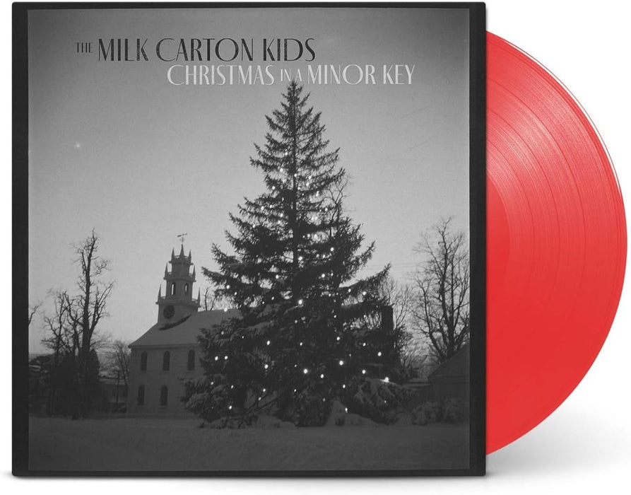 The Milk Carton Kids Christmas in a Minor Key Vinyl LP Opaque Red Colour 2025