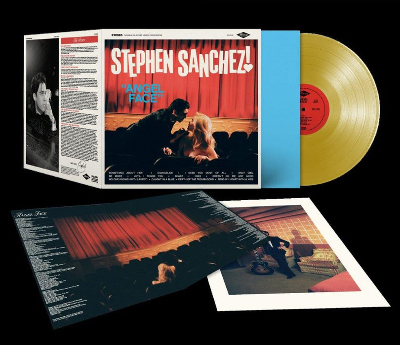 Stephen Sanchez Angel Face Vinyl LP Indies Gold Colour 2023