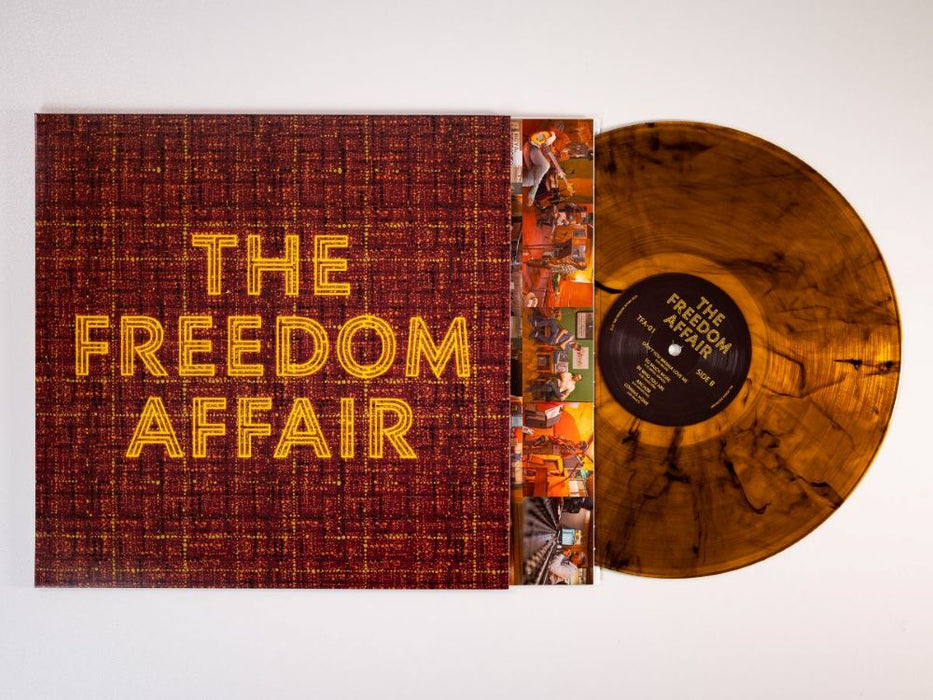 The Freedom Affair (Self Titled) Vinyl LP Indies Orange w/Black Swirl Colour 2025