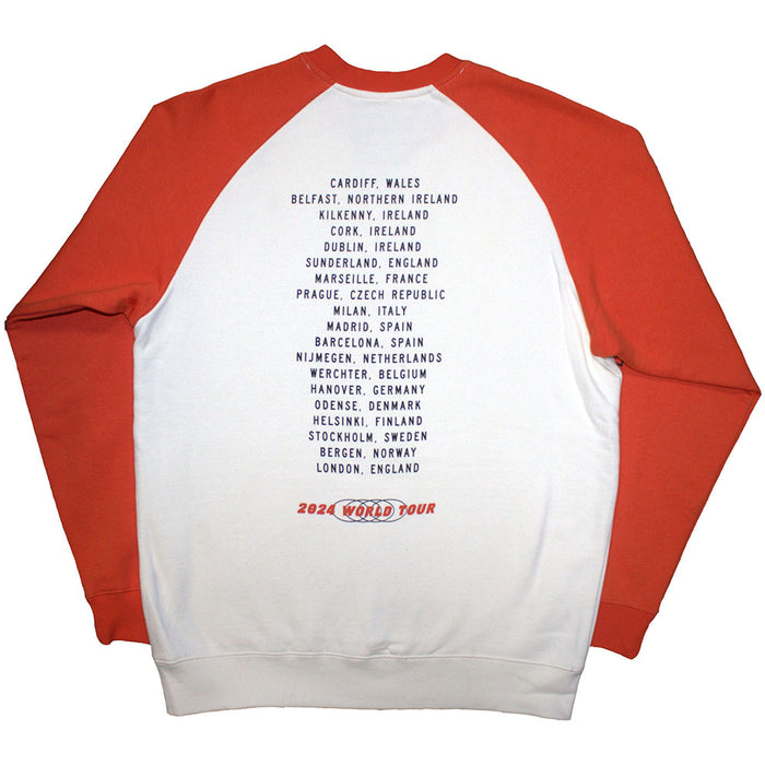 Bruce Springsteen Tour '24 Wheel White and Orange XX-Large T-Shirt
