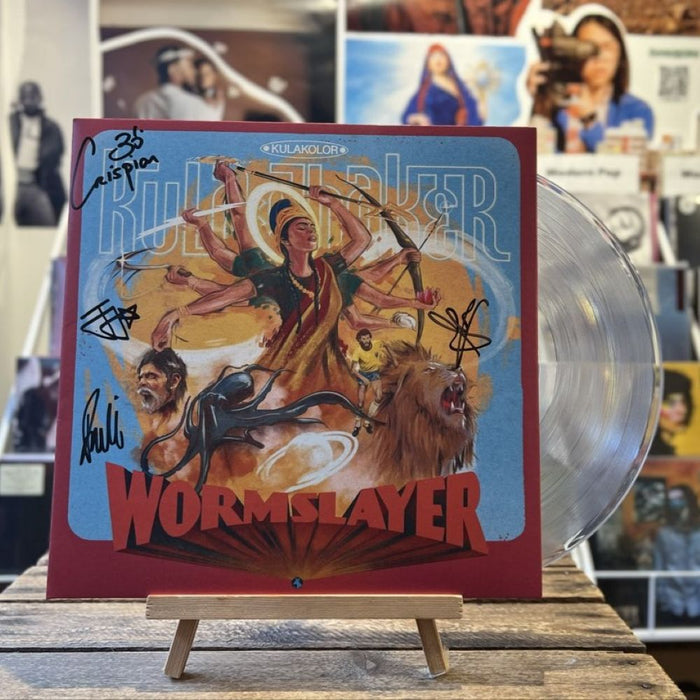 Kula Shaker Wormslayer Vinyl LP Indies Crystal Clear Colour *SIGNED* 2026