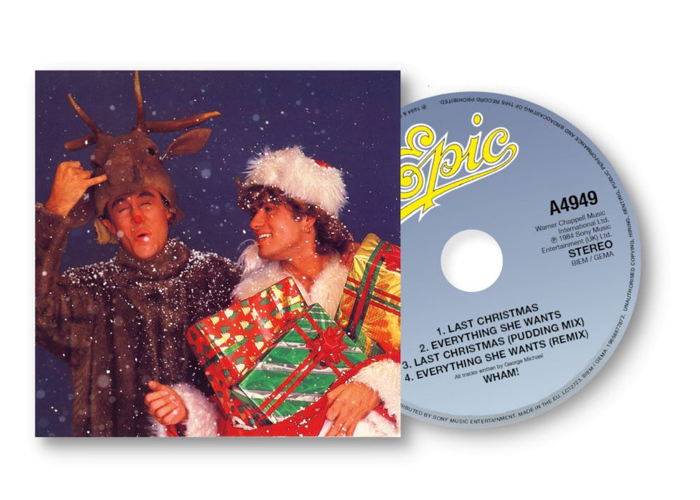 Wham! Last Christmas CD Single 2023