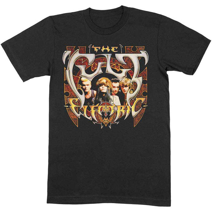 The Cult Electric Summer 87 Black Large Unisex T-Shirt