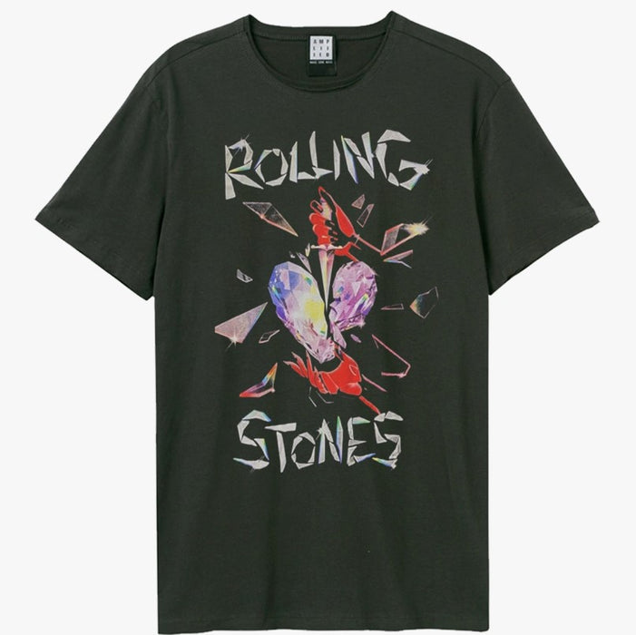 Rolling Stones Hackney Diamonds Amplified Charcoal XL Unisex T-Shirt