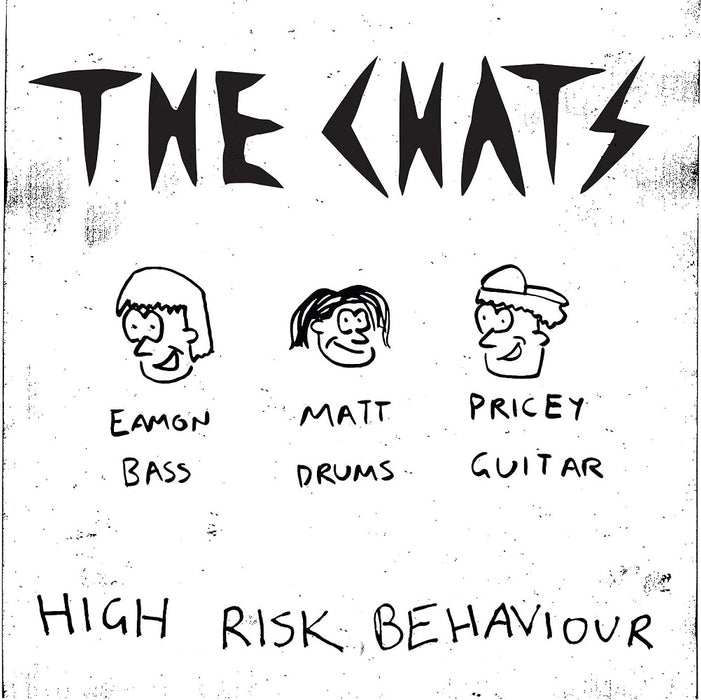 The Chats High Risk Behaviour Vinyl LP Maroon & White Colour 2023