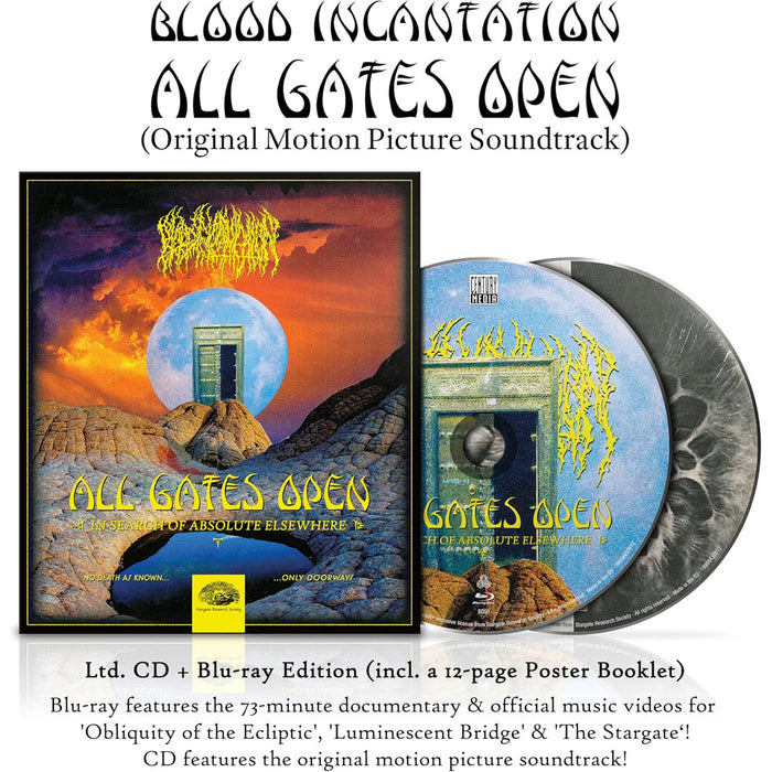 Blood Incantation - All Gates Open Soundtrack) CD & Blue-Ray Due Out 05/06/26